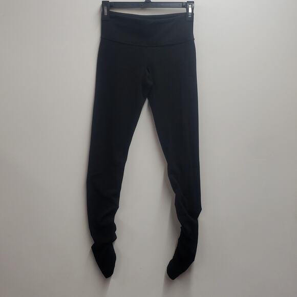 LULULEMON True Bliss Legging Ruched Leg Women's Size 4 Black - Picture 1 of 9